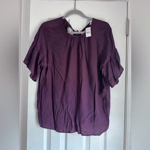 Loft Purple Top